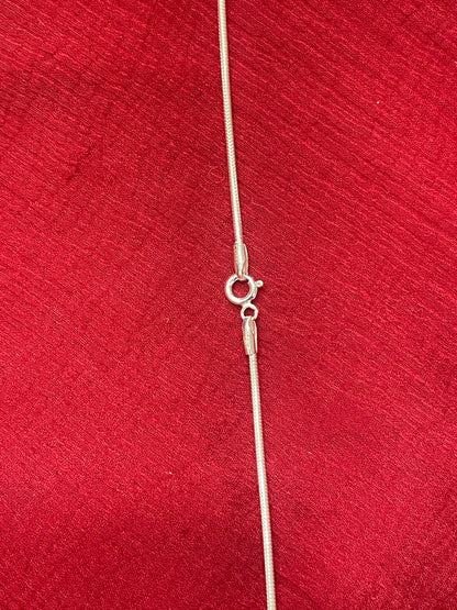 92.5 silver classy chain 24 inches