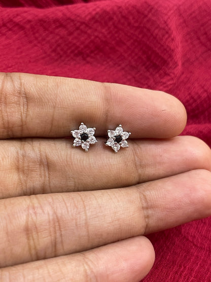 92.5 Silver Minimal Earrings for Women | Stylish Simple Design | Elegant Daily Wear Jewellery