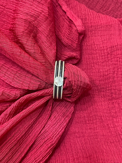 92.5 Silver Black Thread Ring for Men | Round Fiber Design | Stylish Daily Wear Jewellery