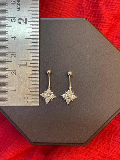 92.5 Silver Stylish Bugadi Pair for Women | Minimal Helix Earrings | Daily Wear Jewellery