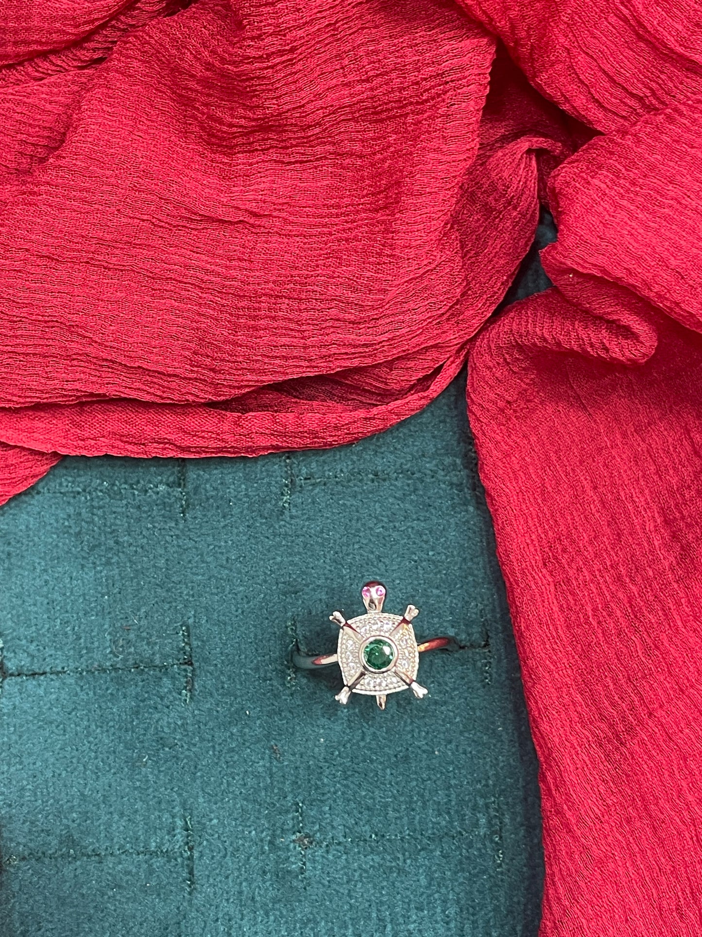 92.5 Silver ring size 16