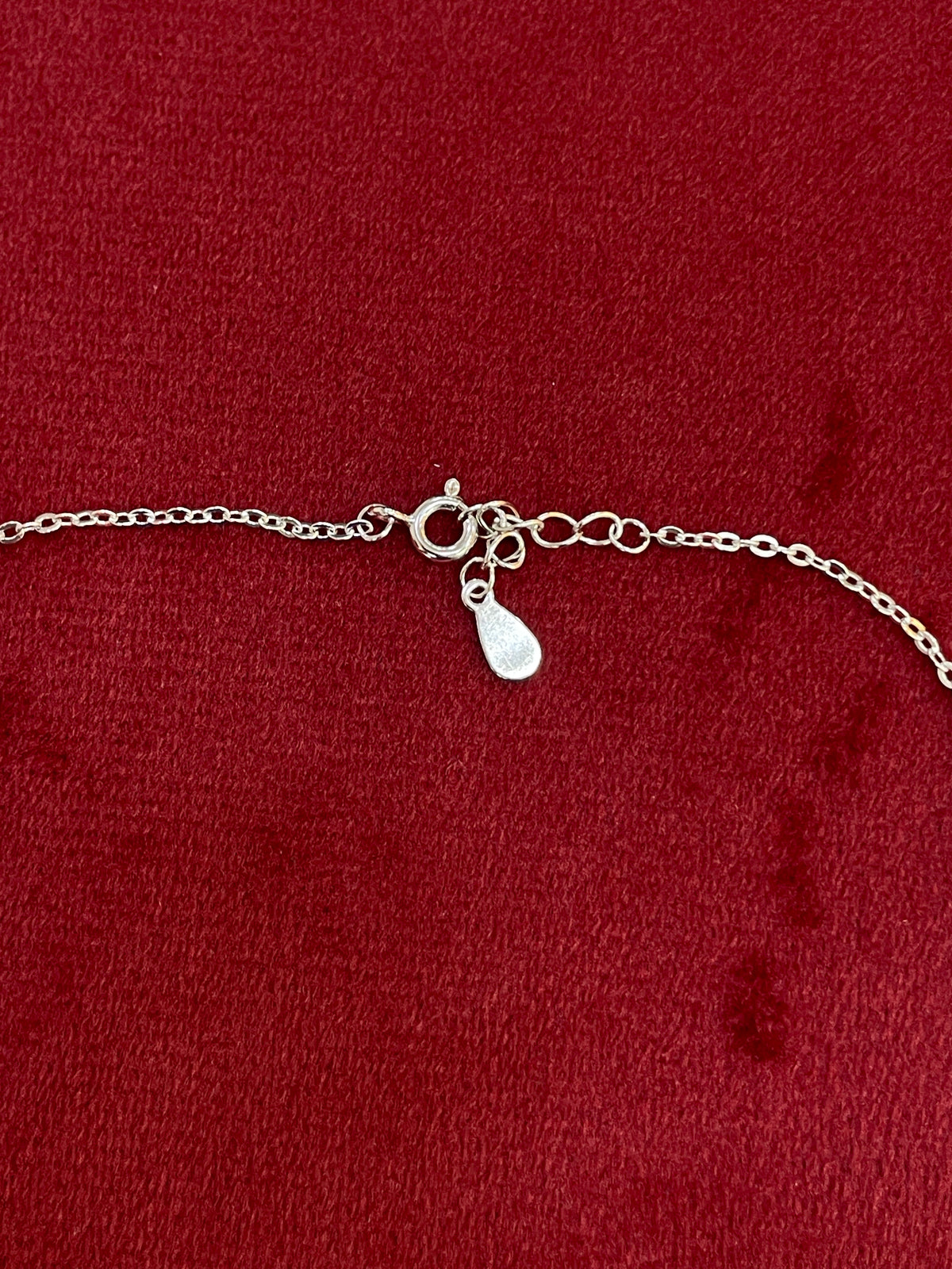 92.5 Silver Crescent Moon & CZ Star Pendant Necklace for Women