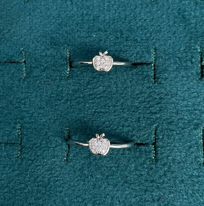 925 Silver Apple Toe rings