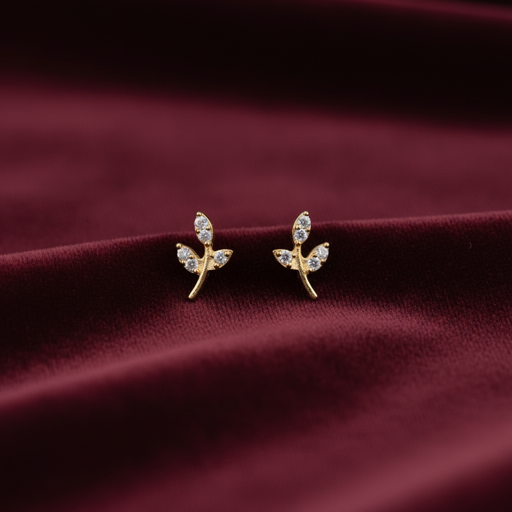 92.5 silver second studs earrings 