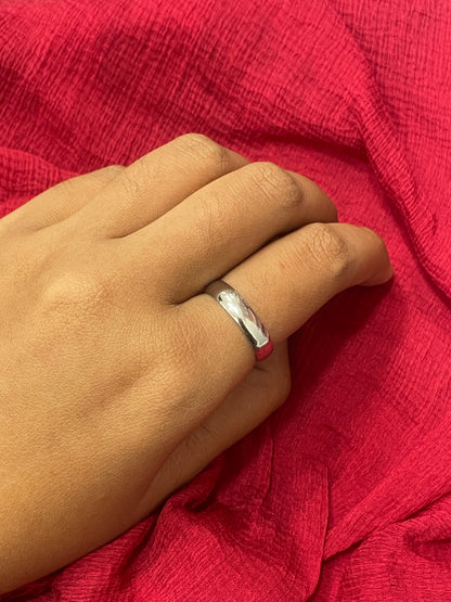 92.5 Silver Simple Rings for Women | Minimal Daily Wear Jewellery | Elegant Collection
