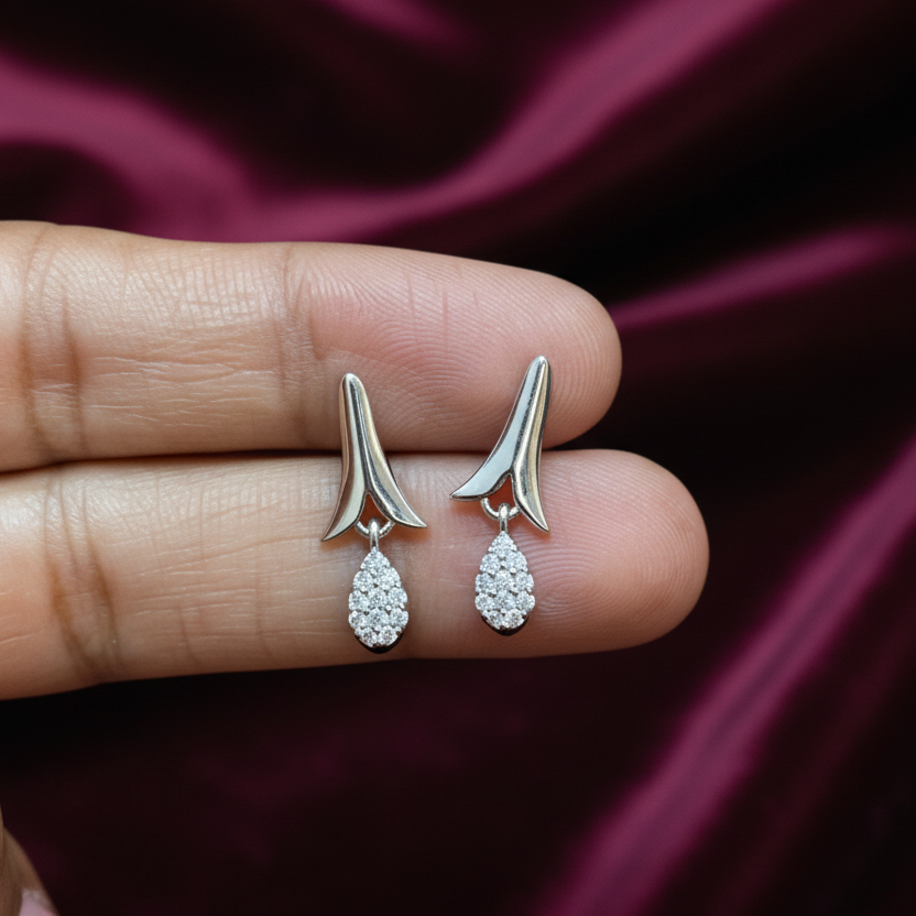 92.5 silver earrings 