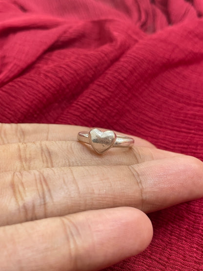 92.5 Silver Heart Toe Rings for Women | Stylish Cute Design | Adjustable Daily Wear Jewellery