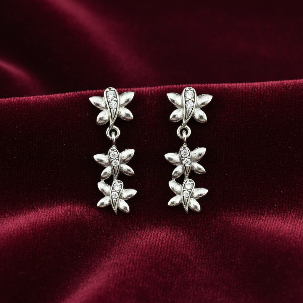 92.5 silver earrings 