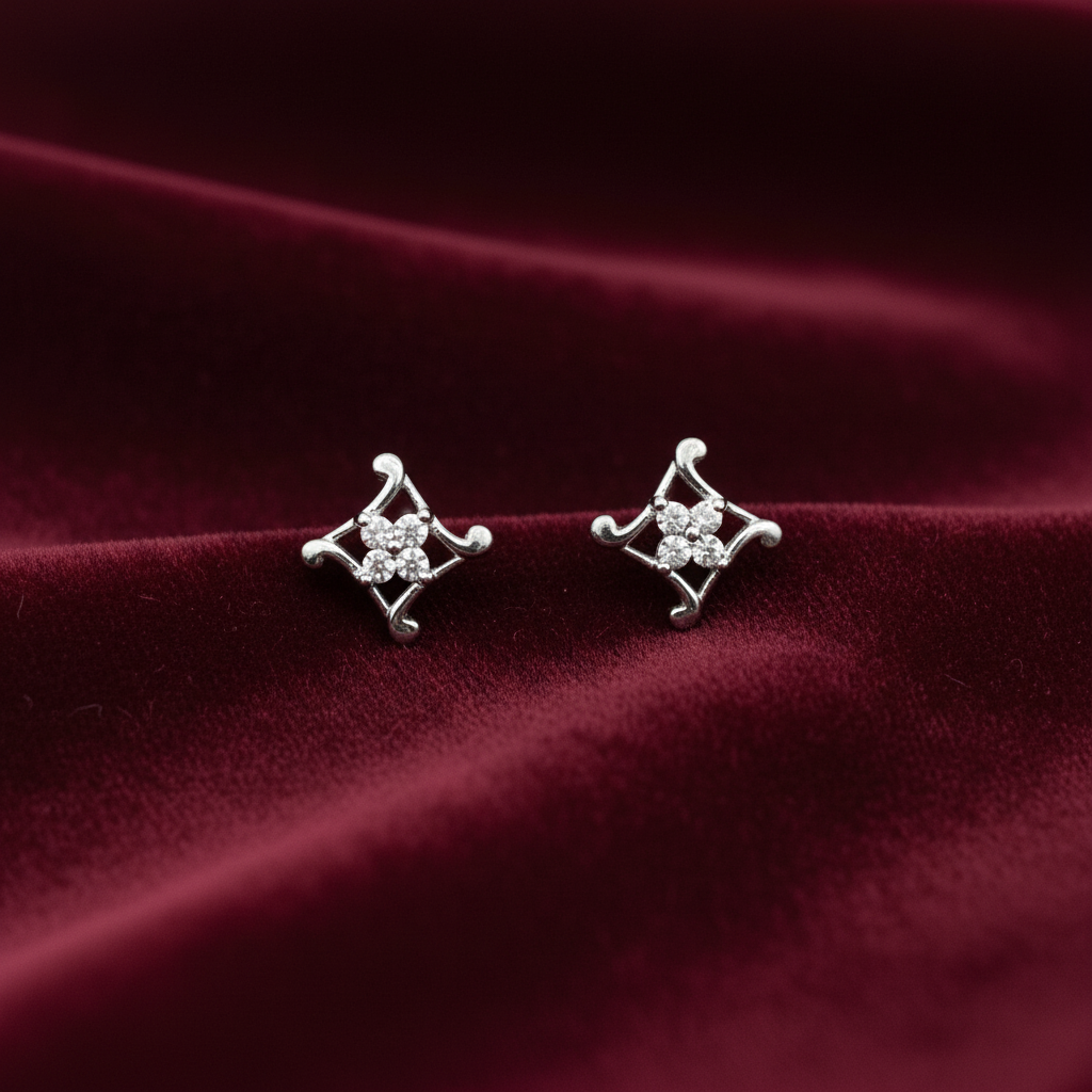 92.5 silver earrings 