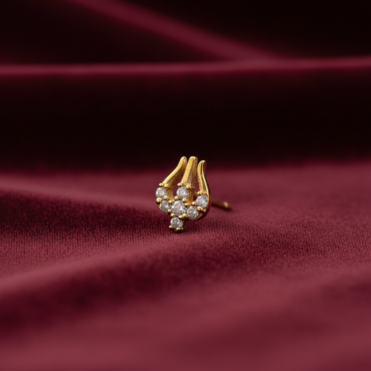 92.5 silver nose pins 