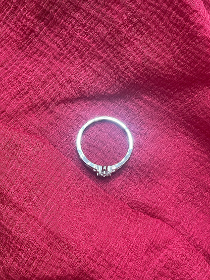 92.5 Silver Flower Ring for Women Size 10 | Stylish Floral Design | Daily Wear Jewellery