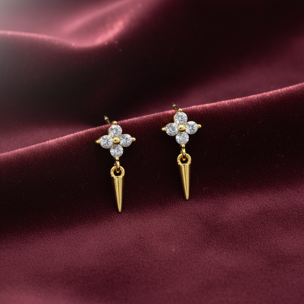 92.5 silver earrings 
