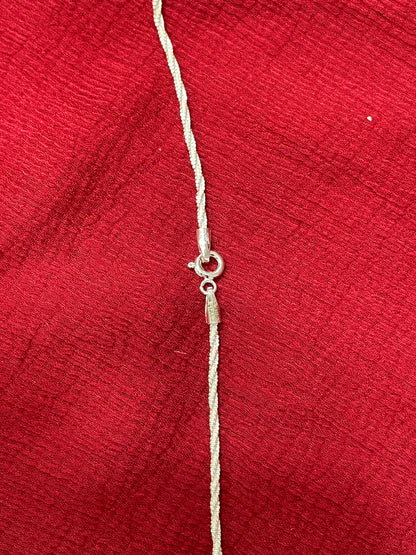 92.5 silver minimal stylish chain 18 inches
