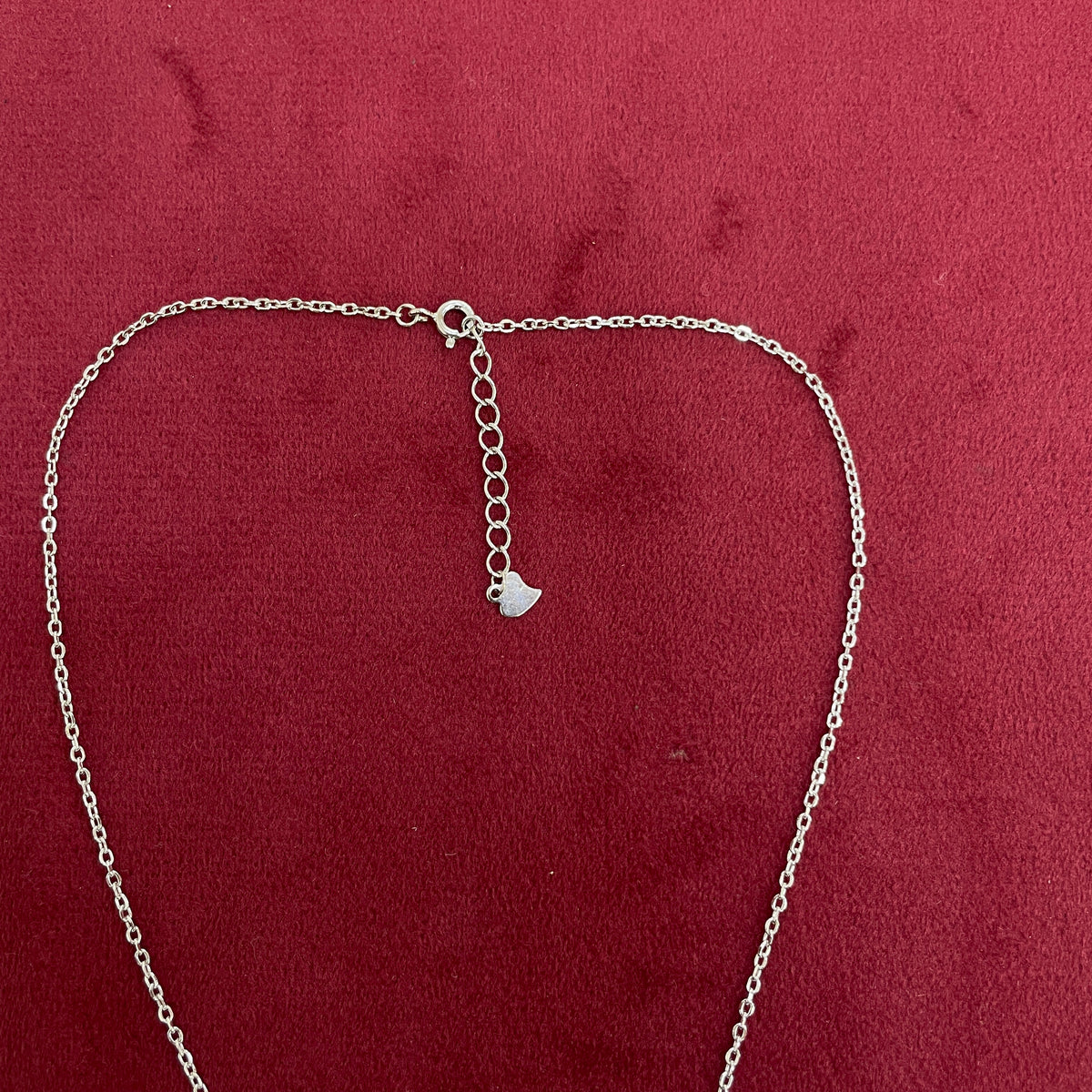 925 Silver Scalloped MOP Pendant Chain for Women