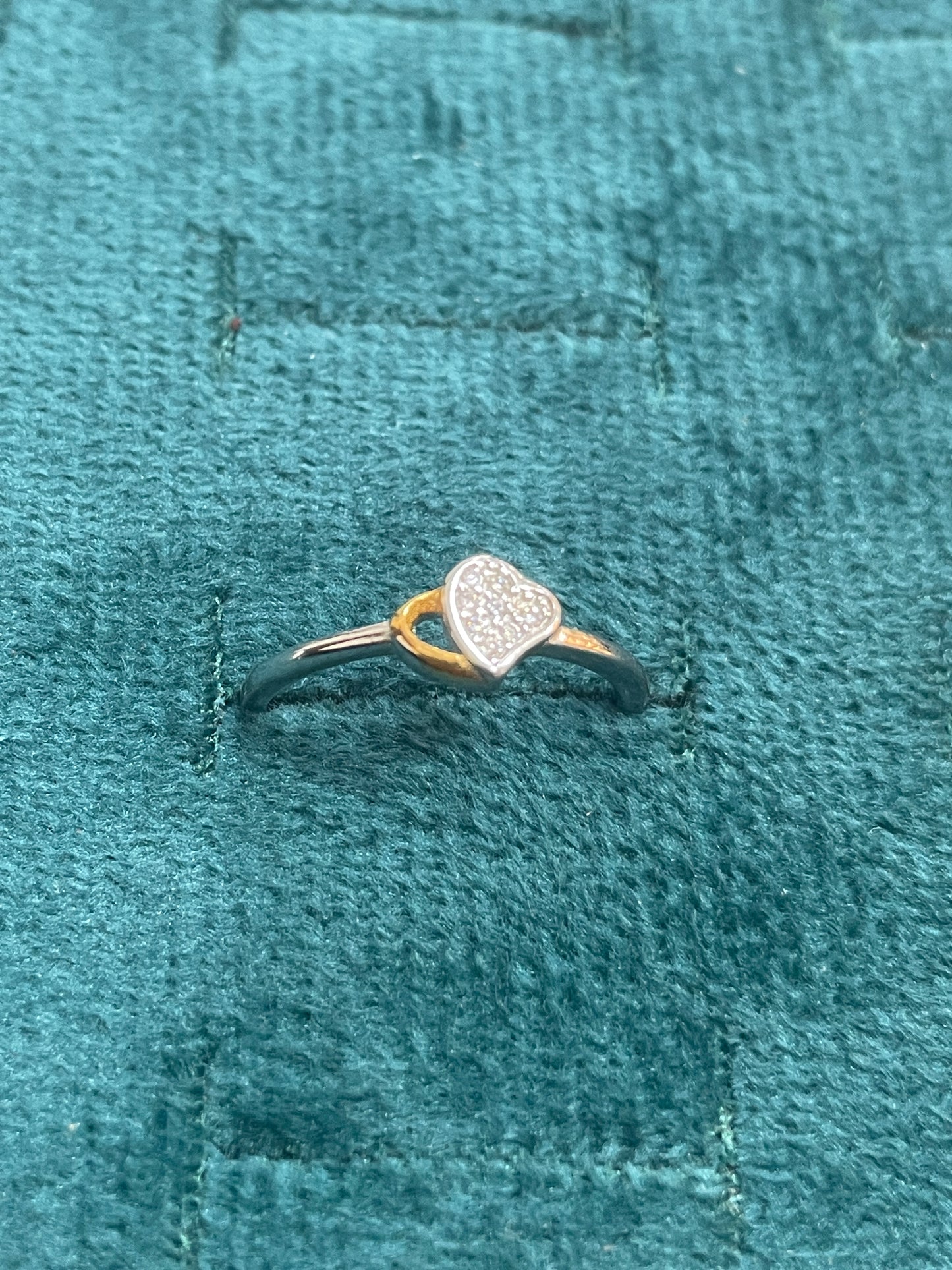 92.5 Silver Heart Ring for Women Size 12 | Stylish Romantic Form | Elegant Gift Jewellery