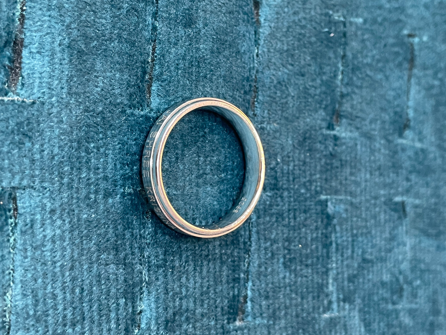 92.5 Silver Men’s Ring Size 23 | Stylish Bold Design | Elegant Fashion Jewellery
