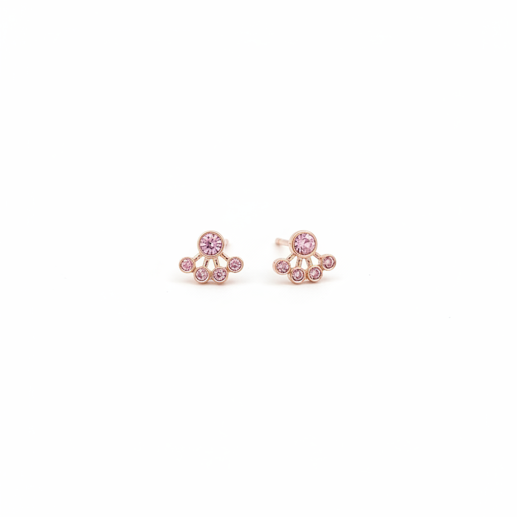 92.5 Silver Second Studs | Stylish Minimal Design | Elegant Jewellery