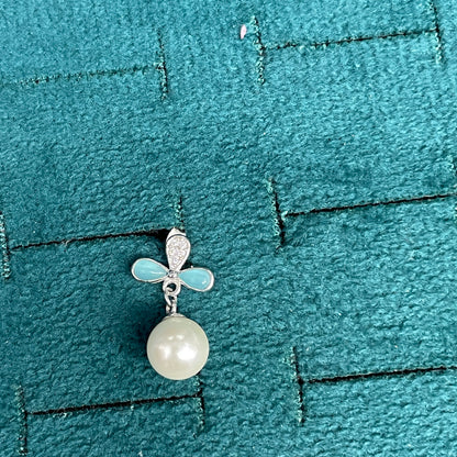 92.5 Silver Pearl Hanging Earrings for Women | Stylish Dangle Design | Elegant Jewellery pair