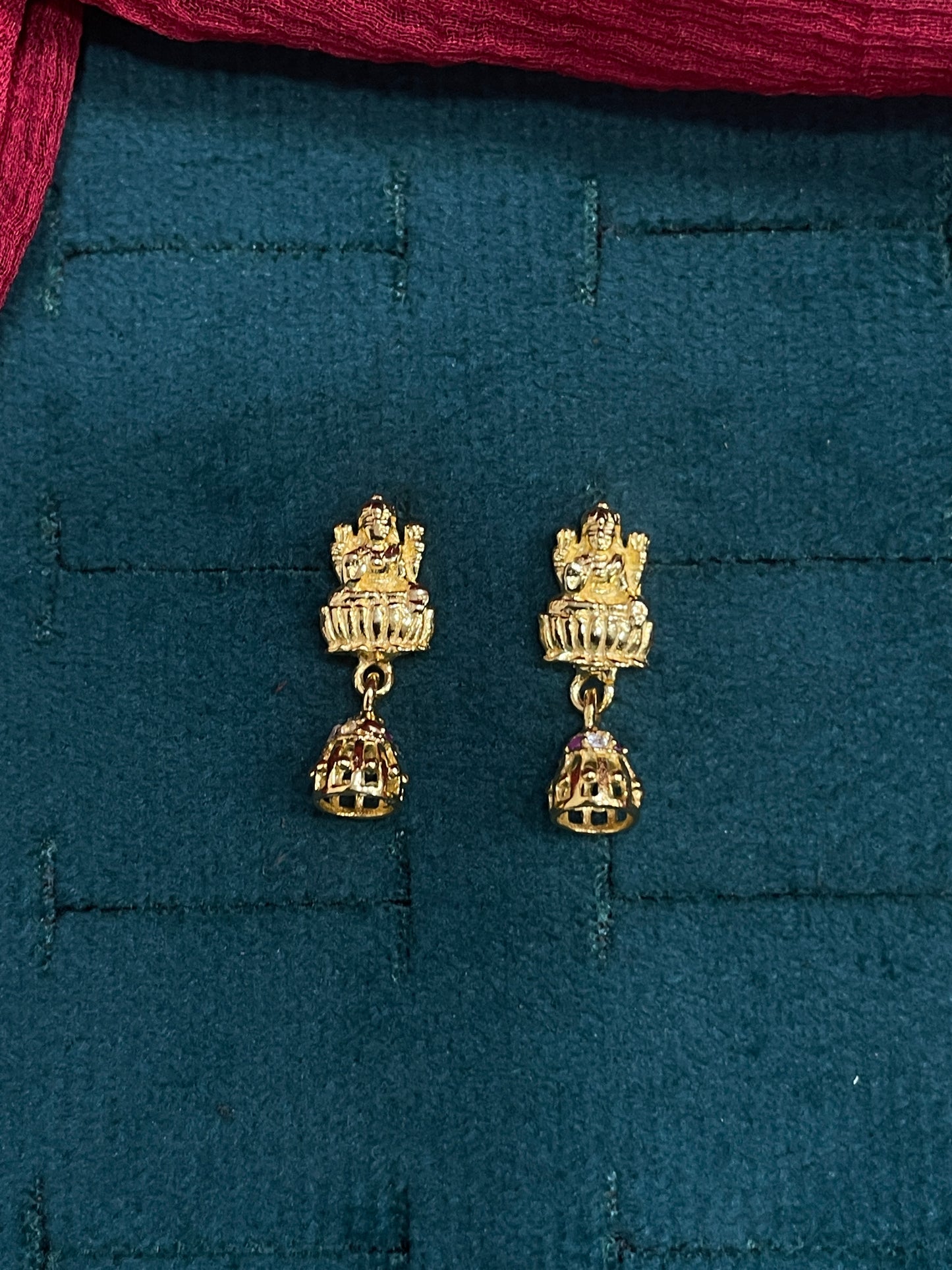92.5 silver gold plated classy jhumkas