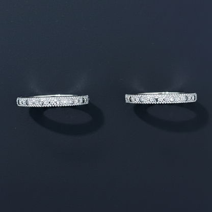 92.5 Silver Toe Rings | Stylish Elegant Finish | Fashion Jewellery