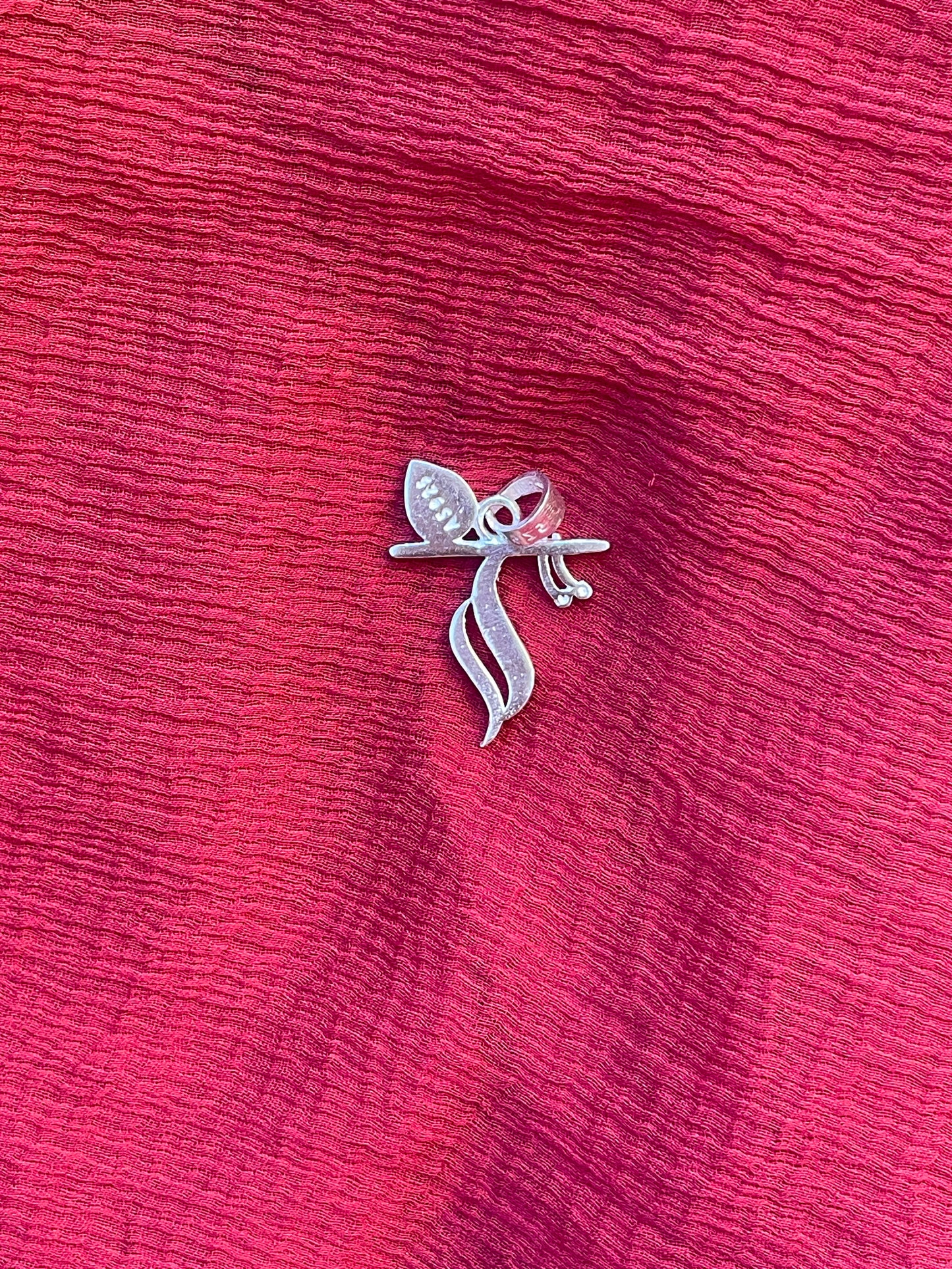 92.5 Silver Govinda Krishna Pendant for Men & Women | Divine Flute Design | Spiritual Jewellery