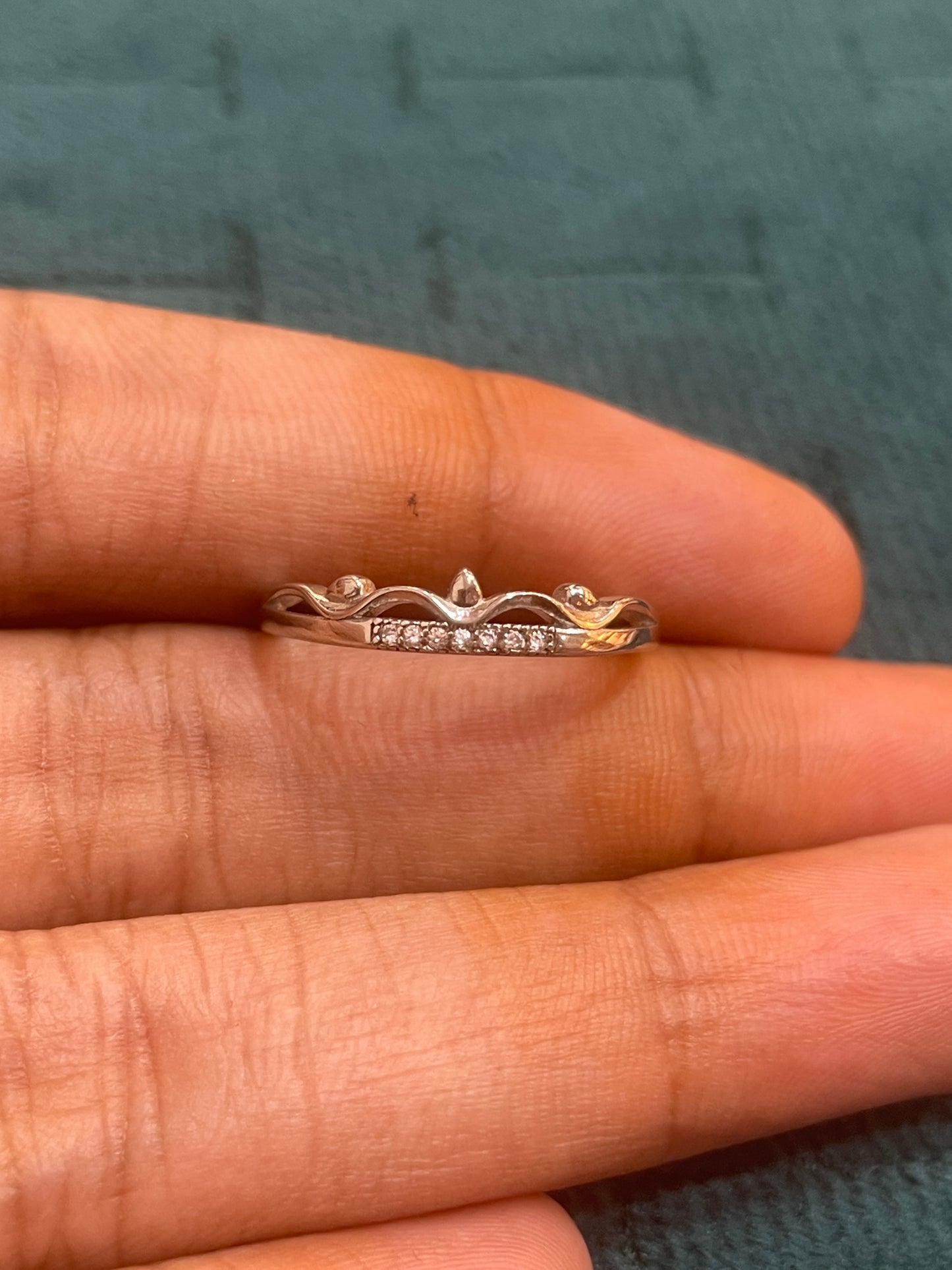 92.5 Silver Ring for Women Size 12 | Stylish Smooth Finish | Elegant Fashion Jewellery