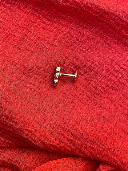 92.5 Silver Minimal Stud Earrings for Women | Clean Elegant Design | Lightweight Jewellery
