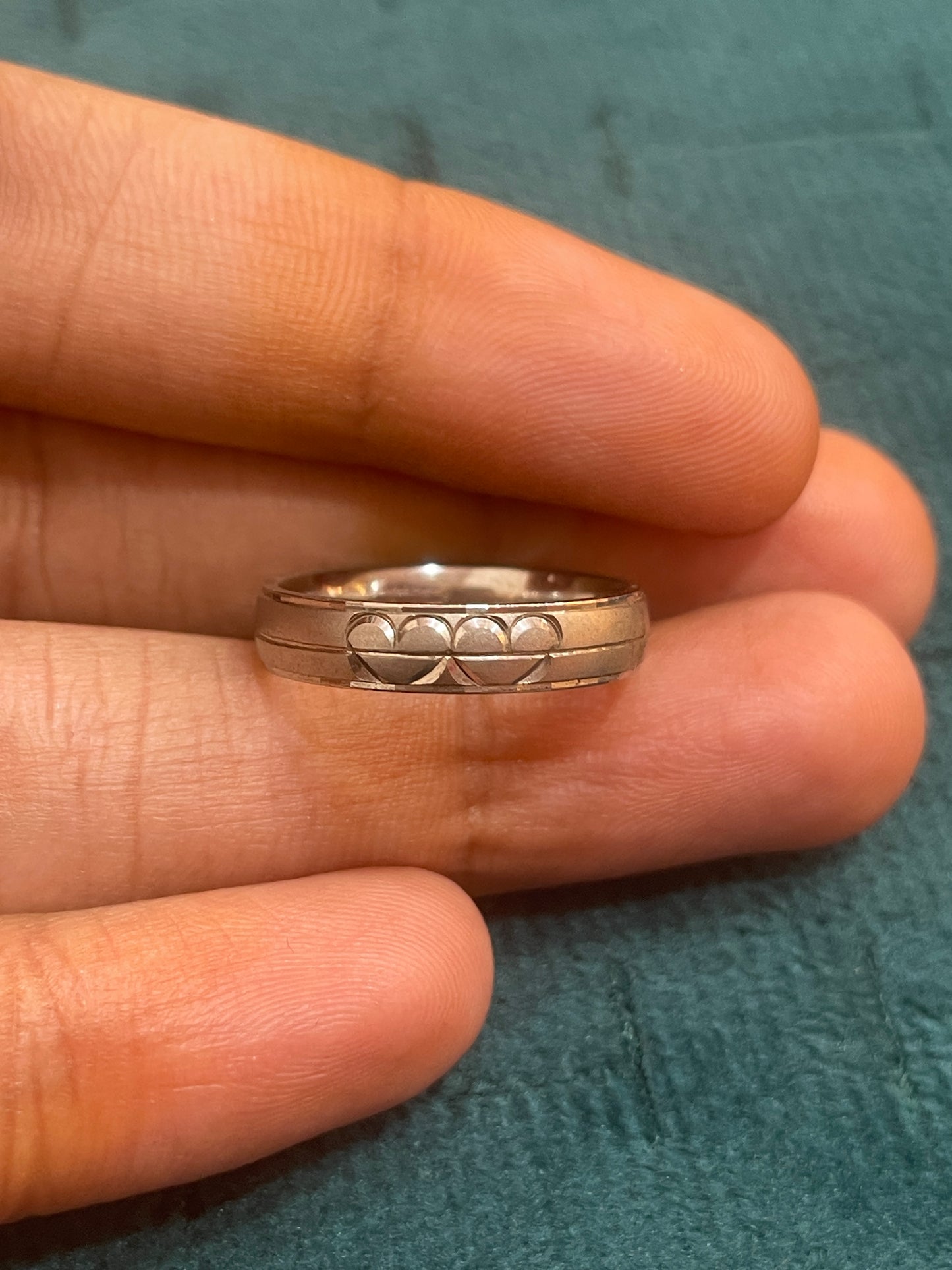 92.5 Silver Heart Ring for Women Size 11 | Stylish Romantic Accent | Elegant Gift Jewellery