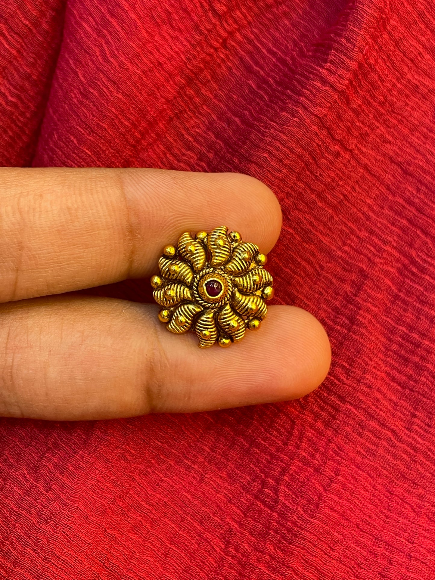 92.5 Silver Gold Plated Temple Earrings for Women | Traditional South Indian Jewellery | Festive Wear