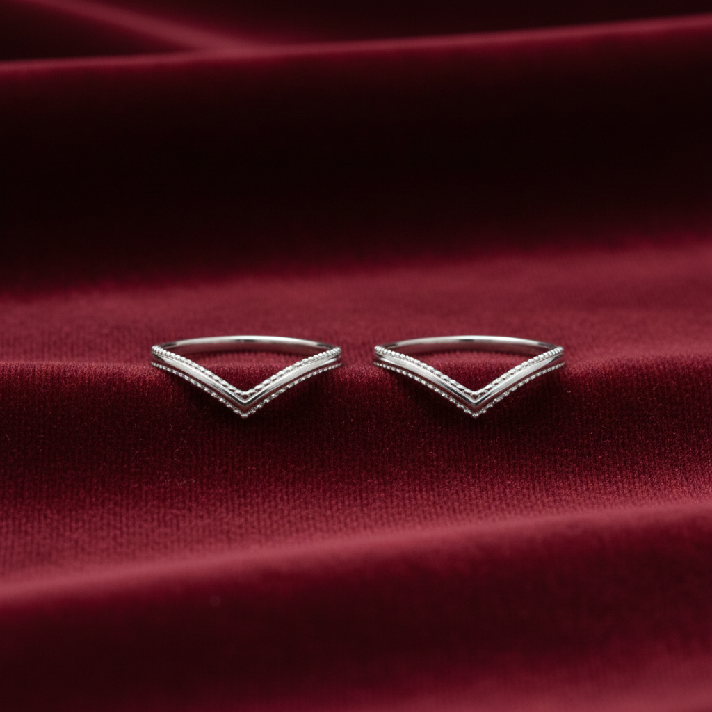 92.5 silver classy stylish toe rings