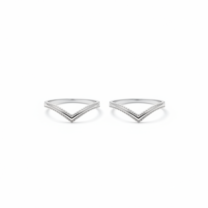 92.5 silver classy stylish toe rings