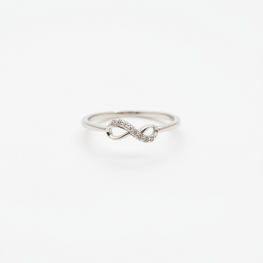 925 Silver Classic Infinity Ring
