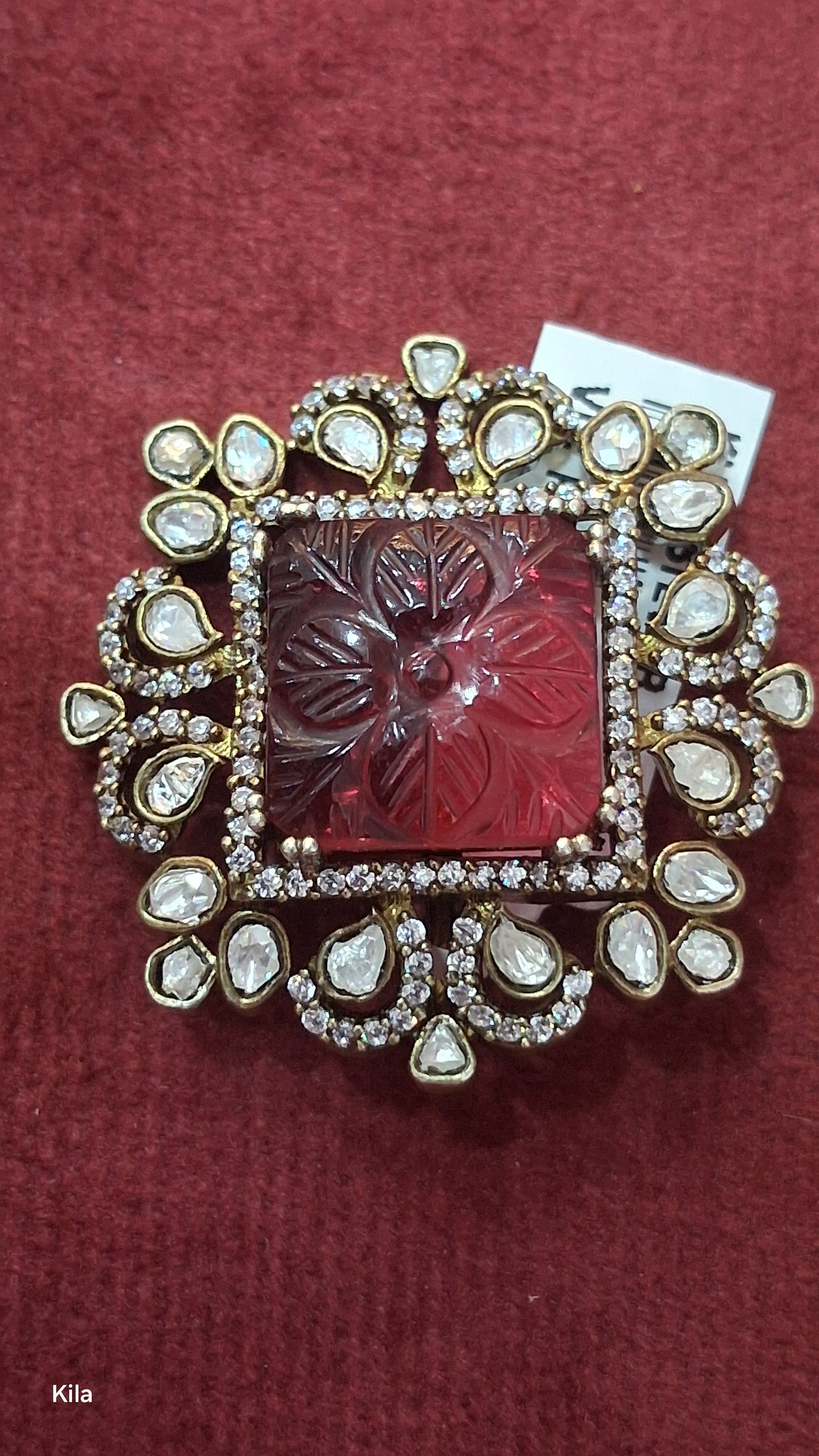 92.5 Silver Victorian Pendant | Stylish Vintage Design | Elegant Jewellery