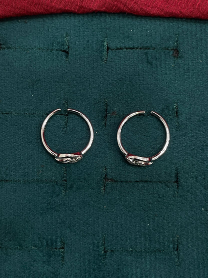 925 Silver Oval Shape Toe rings