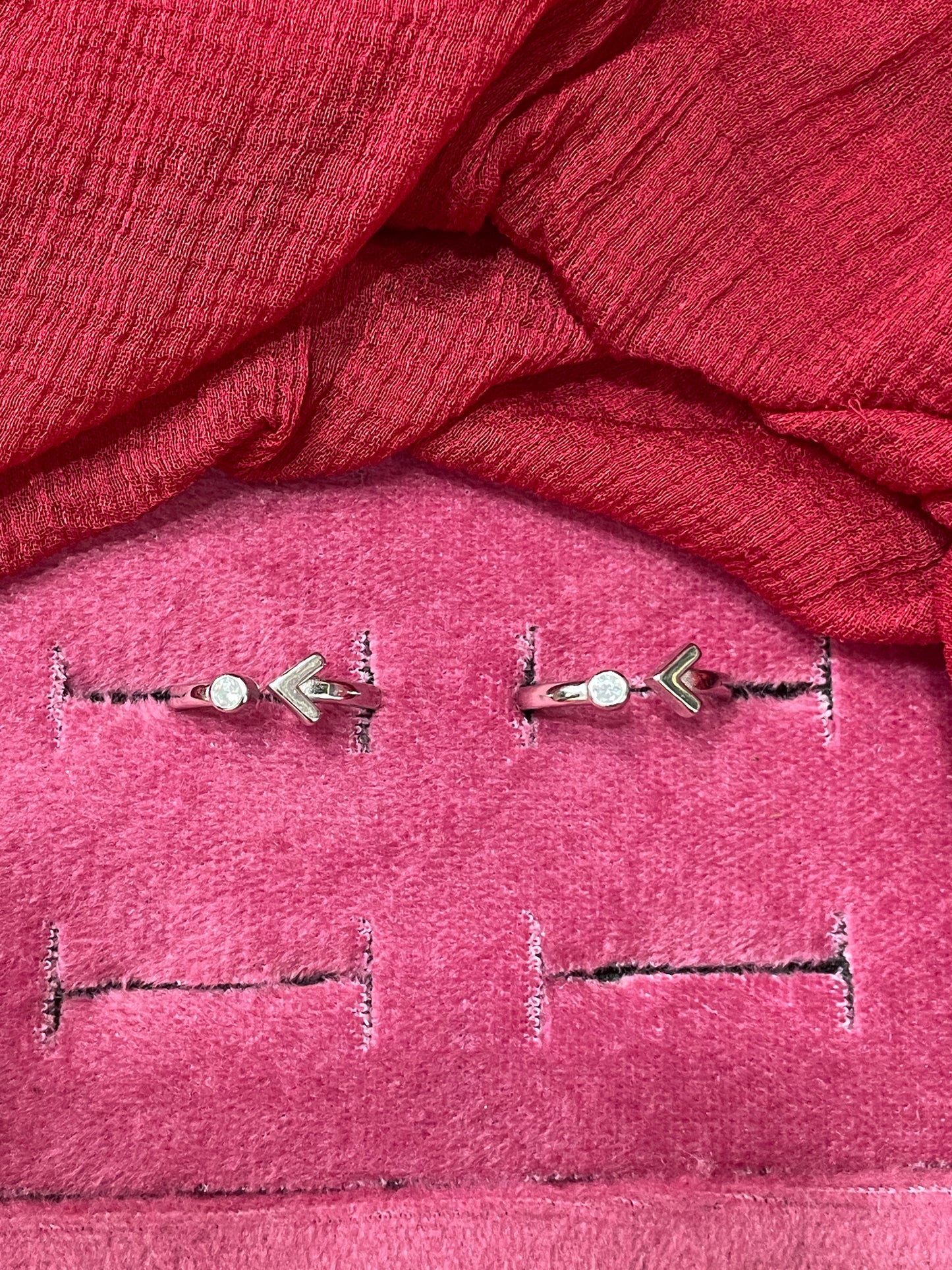 92.5 Silver Arrow Toe Rings | Premium Stylish Design | Jewellery
