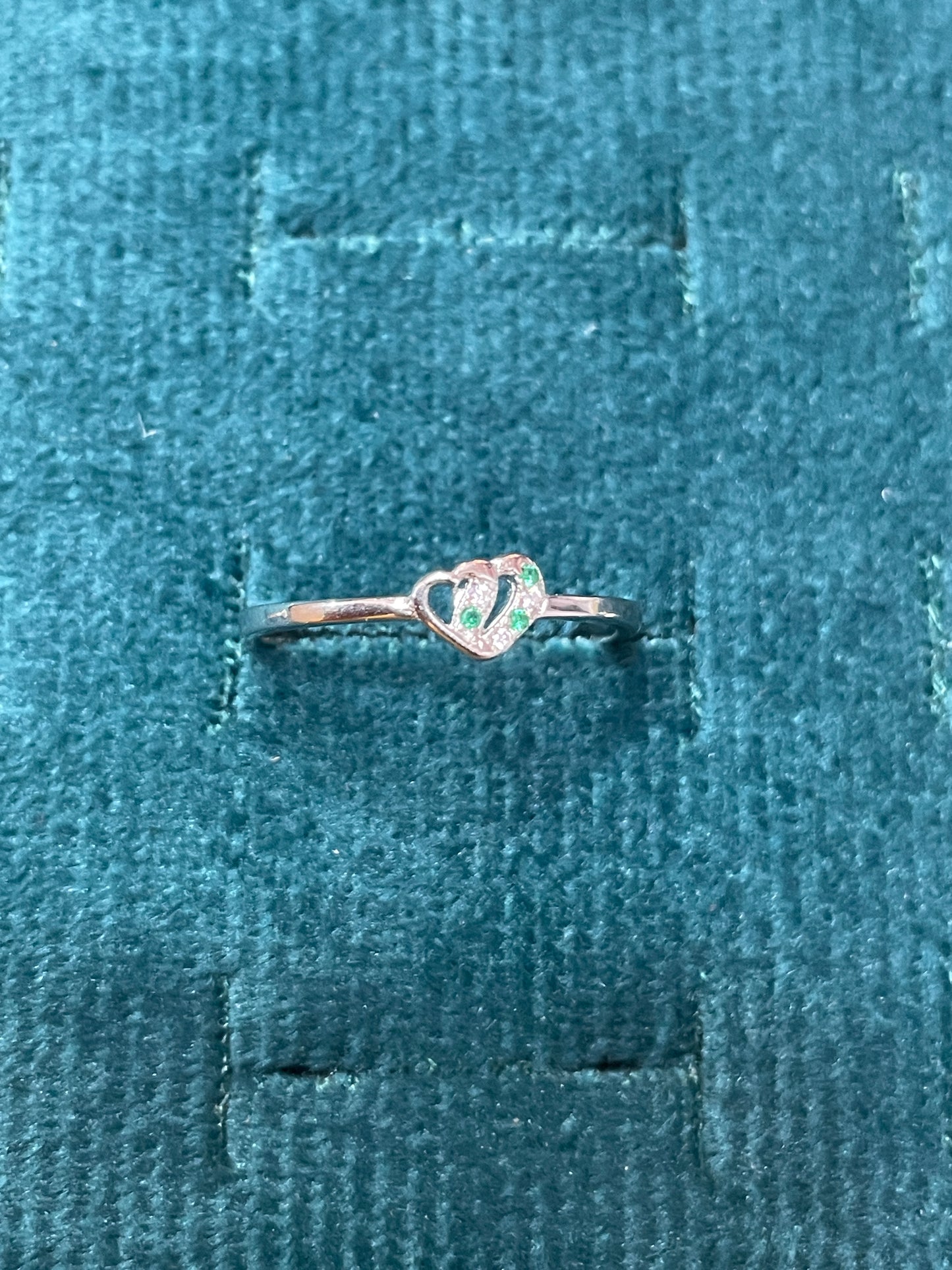 92.5 Silver Heart Shape Ring for Women Size 15 | Stylish Bold Love Design | Elegant Jewellery