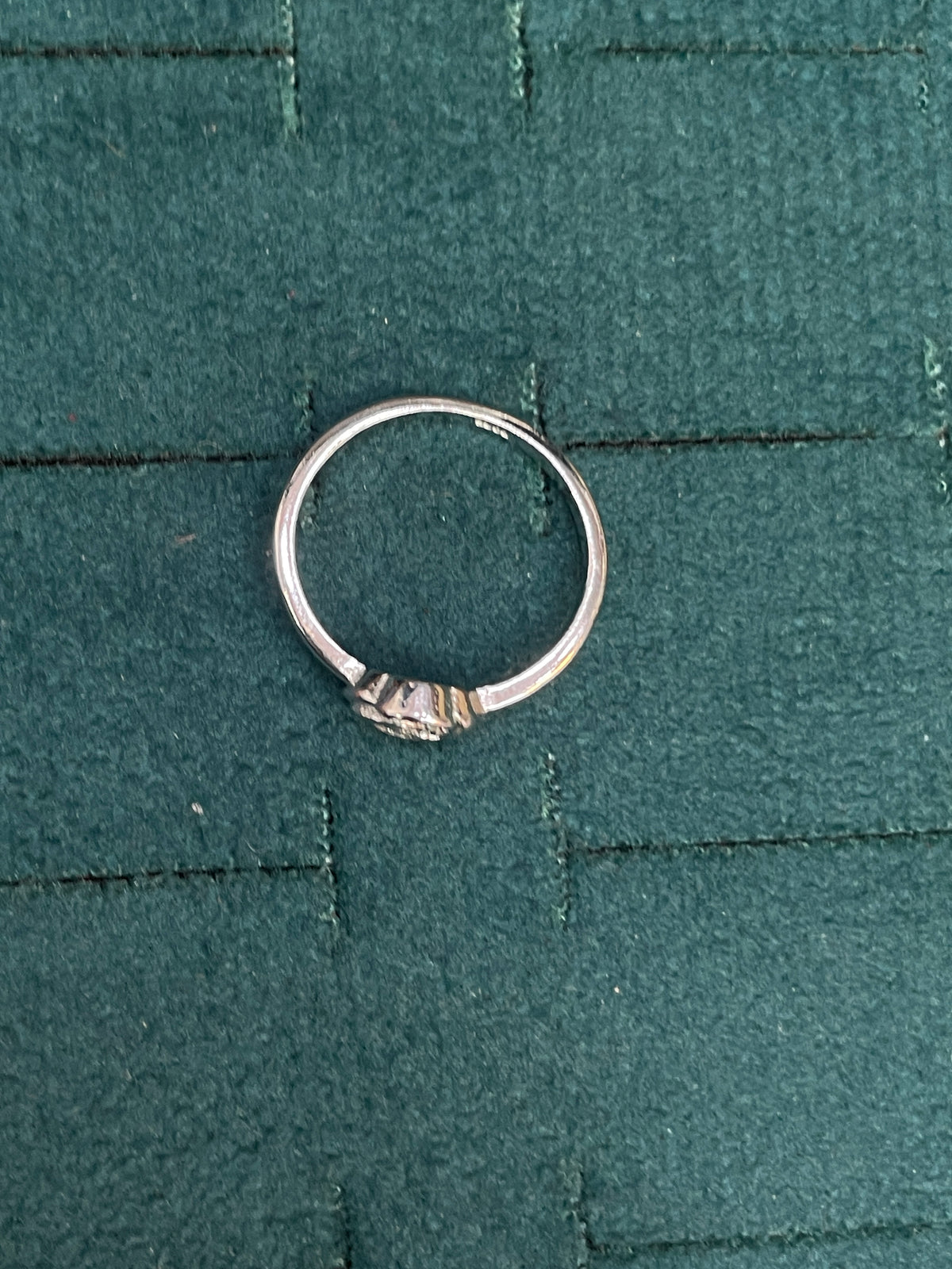 92.5 Sterling Silver Swirl Knot Finger Ring for Women
