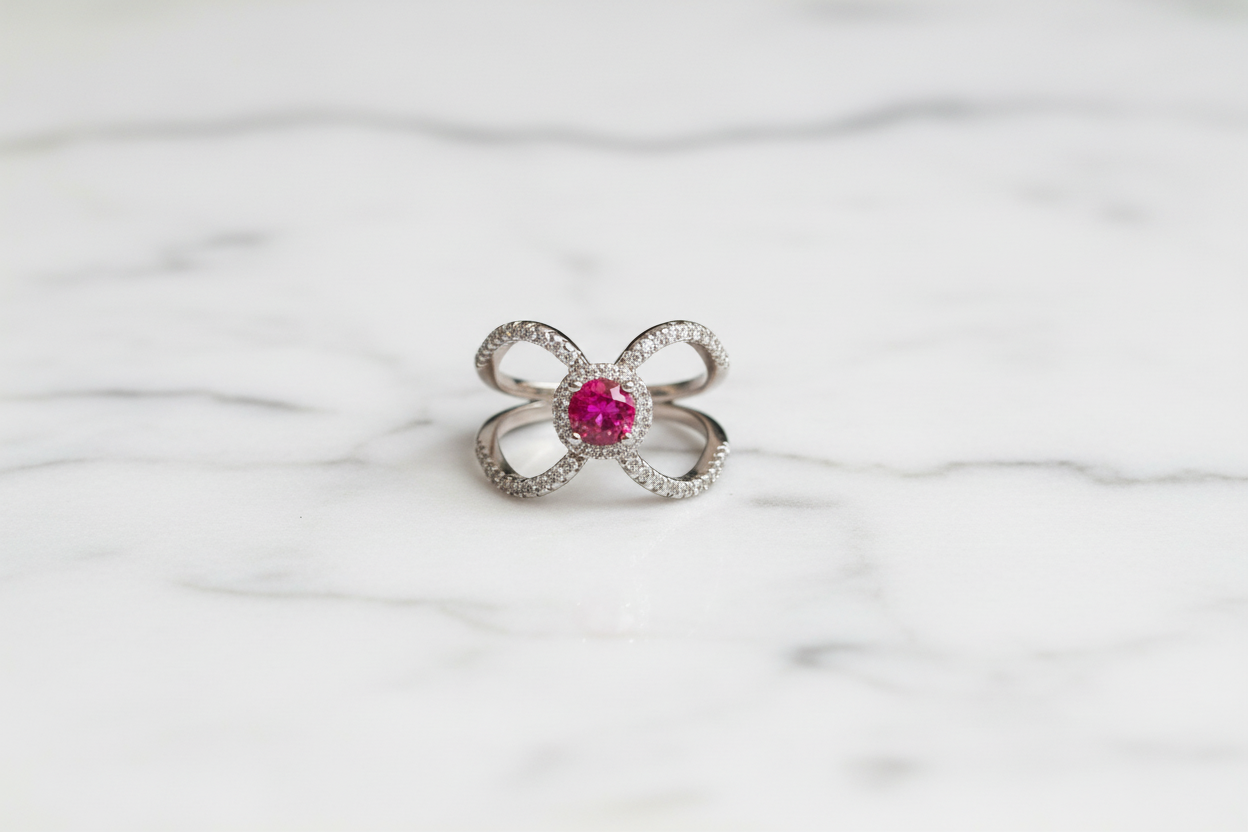 92.5 Silver Classy Ring for Women Size 11 | Elegant Minimal Design | Premium Daily Wear Jewellery
