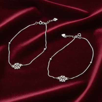 92.5 silver anklets 
