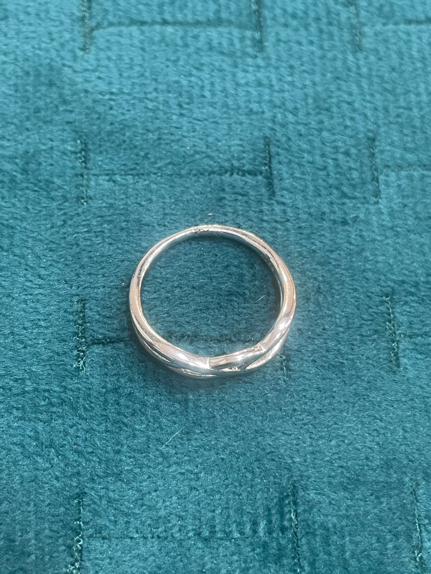 92.5 Silver Simple Ring for Women Size 10 | Stylish Clean Design | Elegant Fashion Jewellery