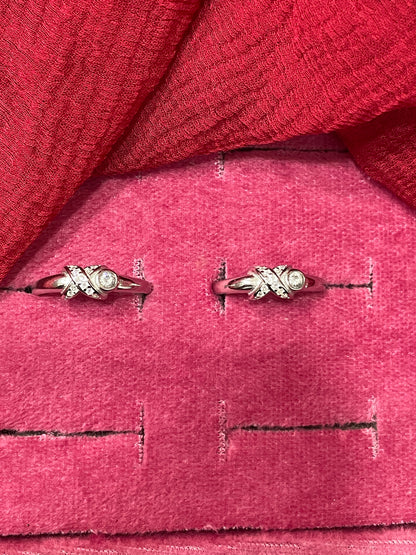 92.5 Silver Fish Toe Rings | Stylish Symbolic Design | Jewellery