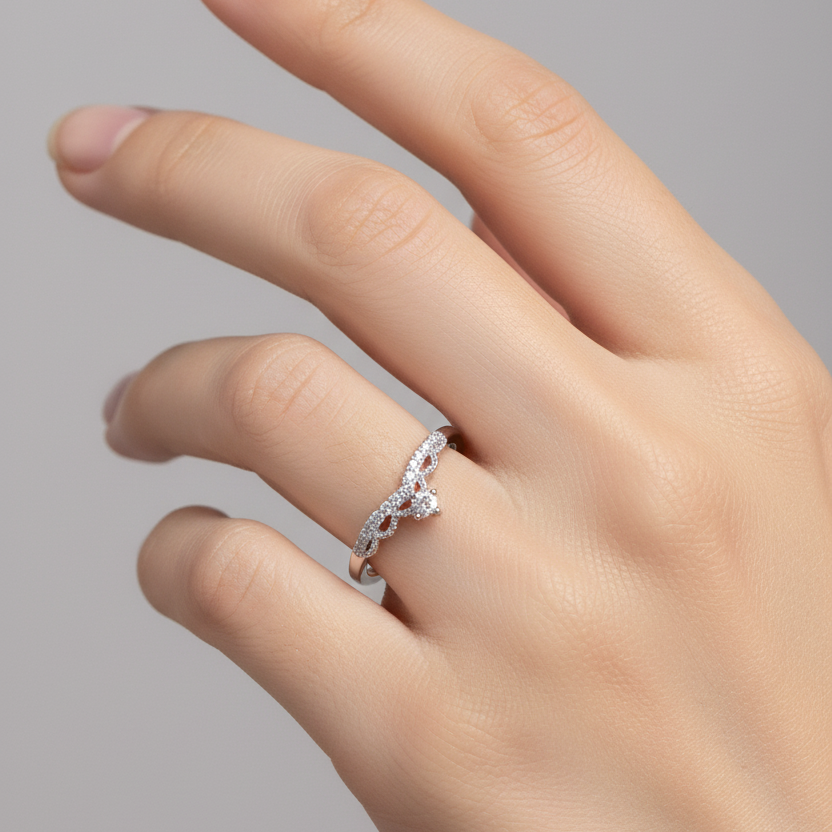92.5 silver ring size 14