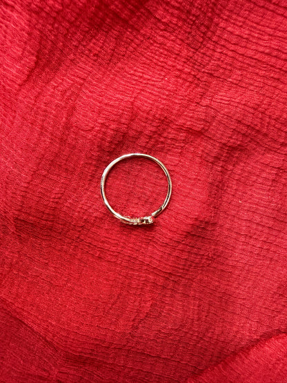 92.5 Silver Infinity Ring for Women