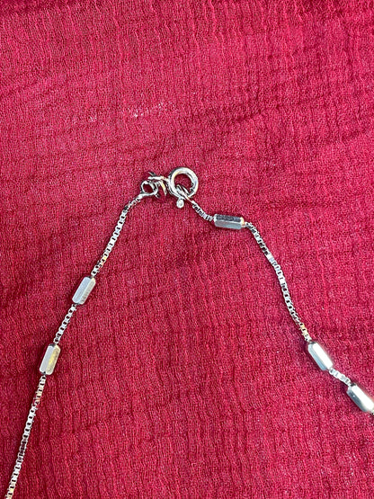 925 Silver Ball Italian Chain - 18 inches