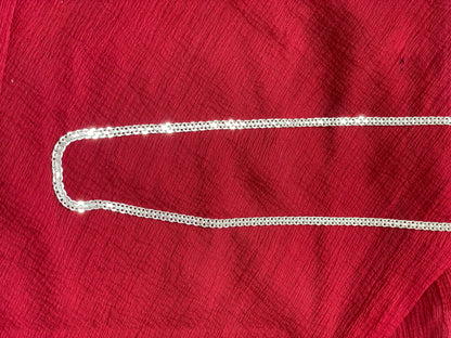 92.5 silver Cuban chain 20 inches