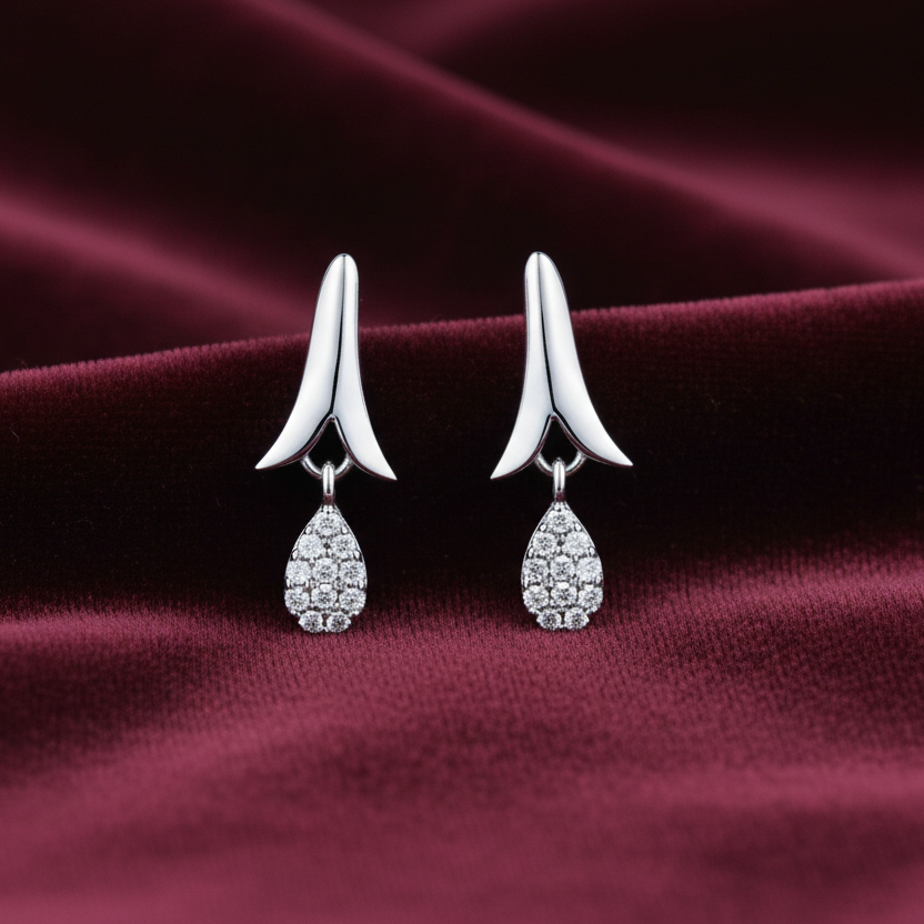 92.5 silver earrings 