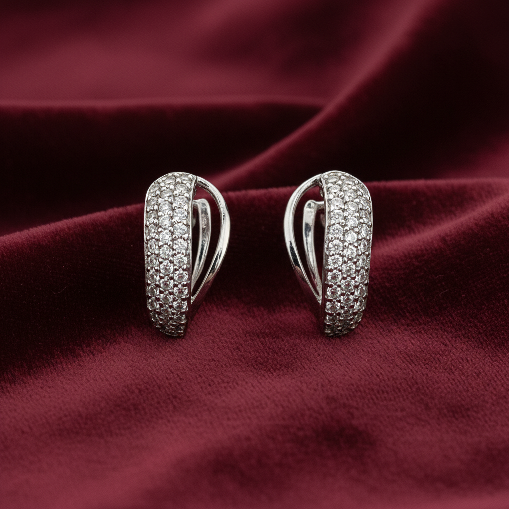92.5 silver earrings 