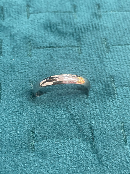 92.5 Silver Plain Men’s Ring | Stylish Clean Design | Elegant Jewellery
