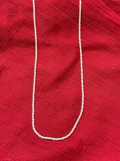 92.5 silver minimal stylish chain 18 inches