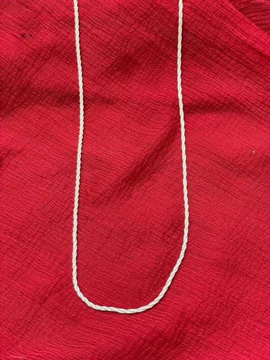 92.5 silver minimal stylish chain 18 inches